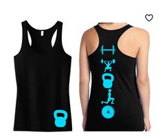 Fitness Tank Top, Ideas Clothes, Queen Black, Gym Tanks, Yoga Shirts, Workout Tanks, Workout Tank Tops, Ladies Tops Fashion, Women Tops