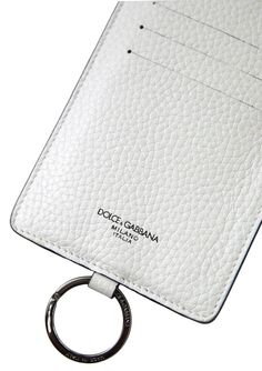 DOLCE & GABBANA Absolutely stunning, 100% Authentic, brand new with tags Dolce & Gabbana white leather lanyard cardholder featuring logo-embossed patch to the rear, lanyard strap, side zip fastening, card slots and ring fastening. Model: Card holder wallet Colour: White Material: 100% Leather Zipper closure Logo details Made in Italy Measurements: 13cm x 9cm x 1cm Strap: 50cm White Rectangular Badge Holders For Everyday Use, White Rfid Blocking Card Holder For Daily Use, White Bifold Card Holder With Interior Slots, Shirt Designs For Men, Leather Lanyard, Leather Cardholder, Men Wallet, Black Leather Purse, Pocket Wallet