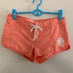 Nwot Never Worn Size 7 Casual Surfing Shorts, Casual Surfing Shorts With Pockets, Pink Casual Surfing Shorts, Summer Cotton Surfing Shorts, Summer Surfing Cotton Shorts, Casual Pink Bottoms For Surfing, Womens Board Shorts, 2000s Outfit, Charleston Travel