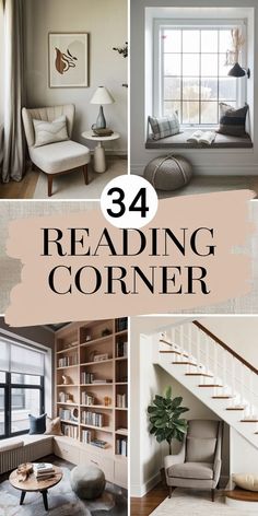 Transform a small space into a stunning reading corner with aesthetic and cozy decor. Perfect for a kids bedroom, nursery, or classroom, this space can feature a boho canopy, a comfy chair, and modern elements. These ideas work for playrooms, living rooms, or even bedrooms for adults. Use DIY tips to create a functional and stylish area for books and relaxation.