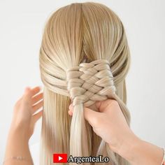 Free 50+ Ideas For hairstyles for summer|hairstyles for straight hair Hair Braid Tutorial, Knotted Braid, Hairstyles Design, Hair Kids, Hair Bridesmaid, Flip Out