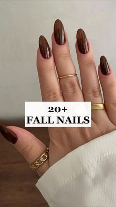 Fall Nails Square Medium, Fall Nude Nails, Autumn Manicure, Long Almond Nails, Classy Acrylic, Colourful Nails, Thanksgiving Nail Designs, Dip Nails, Autumn Look