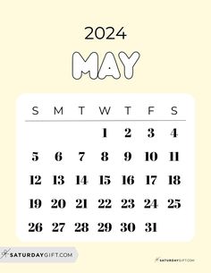 a calendar with the word may on it in black and white, next to an image of