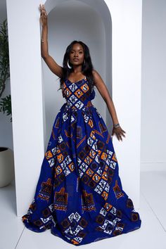 Diva Style, African Print Dresses