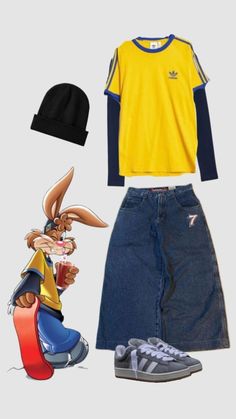 Loser Core Outfits, Nesquik Bunny, Silly Outfits, Character Day, Street Style Outfits Casual, Pretty Halloween Costumes, Trendy Halloween Costumes