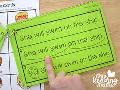 K-2 Fluency Cards with Scooping Phrases - This Reading Mama Teaching Reading Fluency, Reading Fluency Activities, Fluency Games, Reading Recovery, Reading Tutoring, Fluency Practice, Orton Gillingham