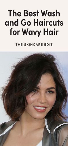 Ask a HairstylistThe Best Wash-and-Go Haircuts for Fine and Wavy Hair Wash And Go Curly Hair Styles, Wash And Wear Haircuts For Wavy Hair, Short Wash And Go Hairstyles, Wash And Go Haircuts, Wash And Go Hairstyles, Wavy Haircuts Medium, Haircut Thick Wavy Hair, Thick Wavy Haircuts, Short Thick Wavy Hair