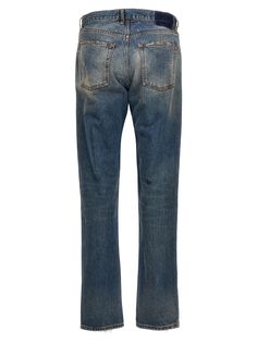 Lining pockets: 65% Polyester, 35% Cotton Faded Jeans With Pockets And Straight Hem, Faded Jeans With Straight Hem, Faded Rigid Denim Cropped Jeans With Pockets, Faded Cropped Jeans With Pockets In Rigid Denim, Classic Cropped Jeans With Pockets In Rigid Denim, Classic Dark Wash Cropped Jeans With Pockets, Margiela Jeans, Haute Couture Designers, Burberry Shop