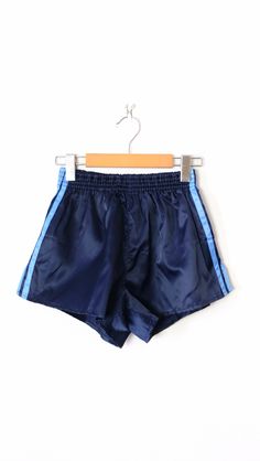 Vintage West German PT Shorts. Made in West Germany. There's no liner.  Measurements Length : 10 1/2" Waist    : 20-30" Hips      : 37" Inseam :  2 1/2 " Rise      :  10 1/2" Condition: Never been worn. Mint Condition.  ※Please read the policy before you purchase※ Vintage Adidas Shorts, German Military, Adidas Vintage, Adidas Shorts, Overalls Women, Calvin Klein Woman, Summer Staples, West Germany, Vintage Adidas