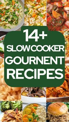 Slow Cooker Dinner, Easy Slow Cooker, Dinner Ideas, Slow Cooker