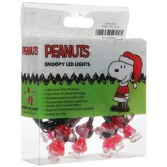 peanuts snoopy led lights in packaging