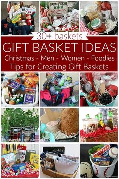 christmas gift basket ideas for men and women - foodies tips for creating gift baskets