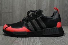 New Adidas NMD_R1 Mens Shoes Sneakers Black Red Running Trainer  Style # GZ9274  Mens US Size: 10.5 -13 Comes with Box- the box might have minor dents or creases. As always, FAST and FREE Shipping! Our Goal is to Help You Get that Perfect Pair of Shoes  Our reputation is extremely important to us, and we strive to ensure that you can buy with confidence. If you have questions about any of our products or need additional photos, please don’t hesitate to shoot us a message. ALL OUR SHOES AND OTHER Red Fade-resistant Custom Sneakers For Streetwear, Red Fade-resistant Sneakers For Streetwear, Red Adidas Training Sneakers, Red Adidas Sneakers For Training, Red Leather Fade-resistant Sneakers, Red Sneakers For Light Sports, Adidas Red Sneakers For Light Sports, Custom Black Sneakers With Red Sole For Light Sports, Adidas Red Running Shoes For Streetwear