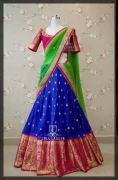 Saree Blouse Neck Designs, Lehnga Dress, Lehenga Blouse Designs