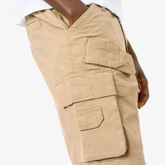 Premium Rip Stop Fabric Utility Cargo Pockets Lightweight Comfort Model Height: 6'0" Model Weight: 170 lbs Size Worn: 32W 170 Lbs, Denim Top, Fashion Set, Model Height, Jacket Tops, Cargo Shorts, Fabric