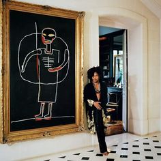 Lenny Kravitz and his Basquiat.

📸 François Halard Jm Basquiat, Basquiat Paintings, Miami Apartment, Basquiat Art, An American In Paris, Love Rules, Paris Home, Zoe Kravitz, Jean Michel Basquiat