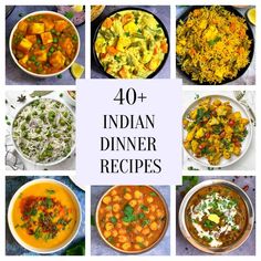 Looking for vegetarian and vegan Indian Dinner recipes? Here are the best 40+ easy, Dinner Recipes from curries, stir-fries, lentils, & rice. Dinner With Chicken, Chana Chaat Recipe, Chicken Goujons, Chicken Roast, Indian Rice Recipes, Satisfying Meals