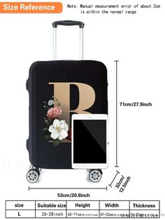 BagForLove - Premium Suitcase Protective Cover - Travel Essential for 26-28 Inch Suitcases Product Description Color Black Pattern Type Plants Features Foldable Closure Type Buckle Material Polyester Composition 100% Polyester Details Pictures Similar Products h2 { text-align: center; } /* æ¢è¡ */ li{ white-space: normal; word-break: break-all; word-wrap: break-word; } .red-box { width: 100%; display: flex; flex-direction: row; flex-wrap: wrap; justify-content: center; } .red-box > div { width Black Rectangular Travel Cases, Black Rectangular School Case, Portable Black Rectangular Travel Bag, Black Rectangular Travel Accessories For Storage, Black Rectangular Travel Storage Accessories, Black Rectangular Luggage With Sleeve, Portable Black Cases For School, Black Portable Cases For School, Black Rectangular Cases With Luggage Sleeve