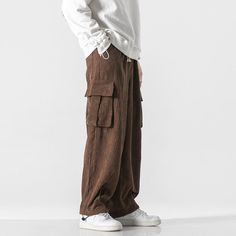 Product information: Pattern: solid color Color: brown, gray, black, dirty pink Elasticity: no elasticity Pants length: trousers Waist Type: Mid waist Suitable for people: Teenagers Size: M,L,XL,2XL,3XL,4XL,5XL With a belt or not: no belt Fly opening: drawstring no fly Style: long straight pants Thickness: ordinary Fabric name: corduroy Applicable scenarios: Leisure Fabric: Cotton Main fabric composition: Polyester Fiber (polyester) Applicable Gender: Male Note: 1. Asian sizes are 1 to 2 sizes s Casual Solid Corduroy Pants, Casual Solid Color Corduroy Pants, Baggy Solid Corduroy Bottoms, Corduroy Pants With Pockets In Solid Color, Baggy Corduroy Bottoms With Side Pockets, Brown Cotton Bottoms Solid Color, Brown Cotton Bottoms With Solid Color, Baggy Brown Solid Color Pants, Baggy Corduroy Bottoms With Cargo Pockets