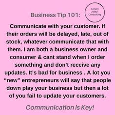 a pink background with the words, communication is key to business success and how to use it