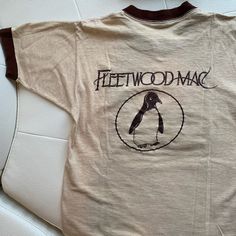 Reposhing This Item I Purchased From @Blondezilla2000. Loved It, But Ready To Rotate For Something New. Questions? Leave A Comment Below! Fleetwood Mac Concert, Concert T Shirt, Concert Tshirts, Fleetwood Mac, Vintage Brown, Vintage Tops, Something New, Vintage Ladies, Colorful Shirts