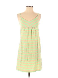 Old Navy Casual Dress Size: X-Small Green Dresses - used. 60% COTTON, 40% POLYESTER, Scoop Neck, Stripes, Short, Sleeveless | Old Navy Casual Dress: Green Stripes Dresses - Used - Size X-Small Green Dress Casual, Navy And Green, Green Stripes, Striped Dress, Casual Dresses For Women, Green Dress, Old Navy, Scoop Neck, Casual Dress