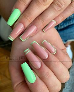 Neon Stiletto Nails Summer, Neon Cactus, Classy Acrylic, Simple Acrylic Nails, Nails Colors, School Nails, Classy Acrylic Nails, Long Acrylic Nails Coffin, Acrylic Nails Coffin Pink