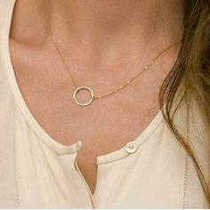 Beautiful 14k Gold Plated Minimalist Circle Necklace. 16" Long. This Is So Simple & That's What Makes It Beautiful & Elegant. An Absolute Favorite!!! Lead & Nickel Free Gold Circle Necklace, Jewelry Minimalist, Gold Circle, Circle Necklace, Simple Jewelry, Womens Jewelry Necklace, Gold Plate, Gold Necklace, Jewelry Necklaces