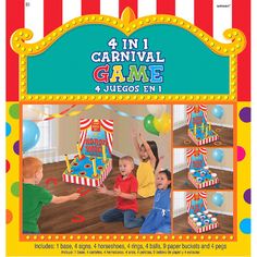 the 4 in 1 carnival game