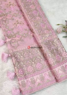 This exclusive boutique designer hand made Muslin saree is a perfect and unique choice for your occasional and party wear. All Over Delicate Neat Thread Embroidery, and Tassels Work. Fall & Pico Available. Matching Running Blouse Piece. Color: There might be slight color variation due to lightings and flashes while photo shooting. The color may also vary because of different screen resolutions. Wash Care: Dry Clean Only. Note: This is a hand made boutique saree and could take 1 to 2 weeks longer Boutique Saree, Velvet Anarkali, Muslin Saree, Batik Print Dress, Lehenga Jewellery, Saree Sale, Velvet Shawl, Jamdani Saree, Batik Dress