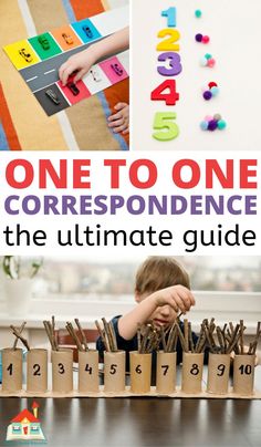 one to one correspondence the ultimate guide for learning numbers and counting with this free printable book