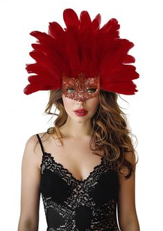 PRICES MAY VARY. Matching: This feather mask headwear comes in multiple colors to choose from, which can meet your matching needs. Material: This Showgirl accessory is 100% hand dyed rooster cocktail feathers with an elastic band on the headband, perfect for your head shape. Feather headgear and mask can be separated and paired according to personal preferences. Occasion: Perfect for formal events, singles parties, carnivals, art deco parties, Halloween, carnivals, Independence Day, and any othe Masquerade Headpiece, Carnival Headpiece, Art Deco Party, Headpiece Accessories, Green Feather, Feather Mask, Feather Headdress, Cosplay Accessories, Masquerade Mask