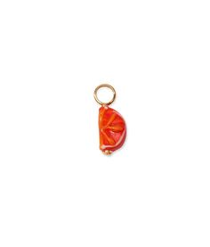 Citrus Slice Charm - The Shoe Hive Orange Charm Jewelry For Gifts, Orange Dangle Jewelry With Lobster Clasp, Earring Combinations, Citrus Slice, Kids Stationary, Orange Slice, Orange Slices, Accessories Rings, Customer Care