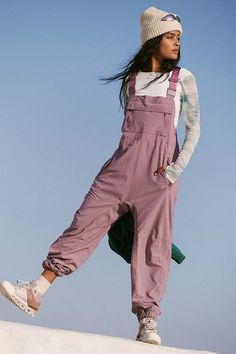 Hit The Hills Overalls | Free People Camping Outfits For Women, Free People Overalls, Cute Hiking Outfit, Short One Piece, Fp Movement, Hiking Outfit, The Hills, Basic Outfits, Mom Outfits