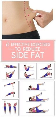 Effective Exercises To Reduce Side Fat.. Side Fat, Effective Exercises, Trening Abs, An Exercise, Love Handles, Body Fat