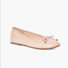 Justfab Dainty Lady Ballet Flat Nwt Details - Color: Blush Material: Faux Leather Heel Height: 0.25" Details: Bow Measurements Will Vary Slightly Synthetic Upper Man Made Sole Imported Bow Measurements, Just Fab Shoes, Faux Leather Heels, Color Blush, Ballet Flat, Flat Shoes Women, Ballet Flats, Loafer Flats, Heel Height