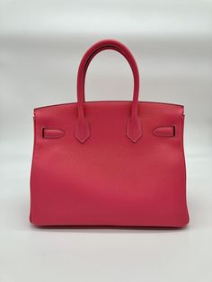 Hermès Birkin 30 Epsom Leather 8W Rose Azalee, Gold Hardware Condition: Brand NewMeasurements: 30cm x 23.5cm x 16cmMaterial: Epsom LeatherHardware: Gold Plated *Comes with full original packaging.*Full plastic on hardware.