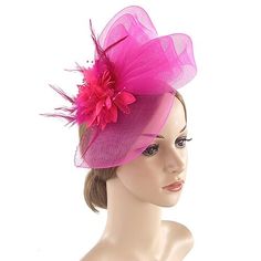 Category:Headdress,Fascinators,Hats,Headwear; Embellishment:Feather,Bows,Pure Color,Splicing,Tulle; Gender:Women's; Quantity:1 PC; Theme:Fashion,Head,Vintage Theme,Birthday,Wedding,Holiday,Classic Theme; Style:Luxury,Elegant; Hats Category:Fedora Hat,Top Hat,Veil Hat; Occasion:Horse Race,Cocktail; Material:Organza; Front page:WE; Shipping Weight:0.13; Listing Date:03/15/2024; Head Circumference: Masquerade Event, Hat Veil, Veil Hat, 1920s Headpiece, Vacation Hat, Veiled Hats, Womens Cosplay, Wedding Party Accessories, Bridal Headwear