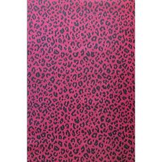 a pink and black leopard print rug