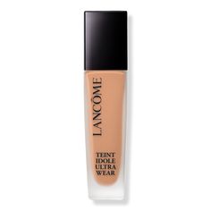 Teint Idole Ultra Wear 24H Full Coverage Foundation - Lancme Teint Idole Ultra Wear Full Coverage Foundation, newly reformulated to be our most breathable, ultra-thin, long-lasting & waterproof foundation in a natural matte finish with up to 50 shades. We encourage you to shade match to find your perfect match!FeaturesNOTE: Over half of the shades are new, so it is important that you shade match. Some include Ultra Marine Blue pigment for pure, deep shades without a gray cast and Chromium Oxide Lancome Foundation, Lancome Teint Idole Ultra Wear, Waterproof Foundation, Lightweight Foundation, Blue Pigment, Lancome Makeup, Glow Foundation, Full Coverage Foundation, Too Faced Foundation