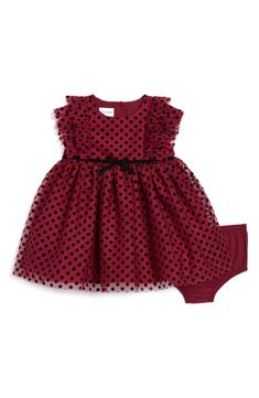 This mesh party dress will have baby looking adorable while the matching bloomers complete their look. Includes matching bloomers Lined 100% polyester Hand wash, line dry Imported Mesh Party Dress, How To Make Shoes, Short Rompers, Dress Romper, Mesh Dress, Girls Accessories, Kids' Dresses