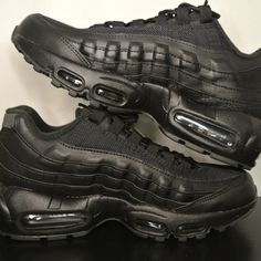 Brand New Without Box New Nike Air, Nike Air Max 95, Air Max 95, Triple Black, New Nike, Bedroom Wall, Wall Collage, Black Nikes, Air Max