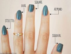 Manicure Hacks | Perfect Nail Shape | 32 Amazing Manicure Hacks You Should Know | Makeup Tutorials Manicure Hacks, Different Nail Shapes, Manicure Tips, Orange Nails, Makeup Tutorials, Nail Arts, Nail Shapes