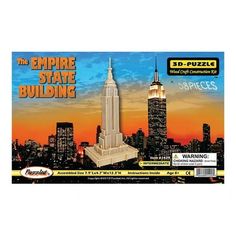 the empire state building 3d puzzle