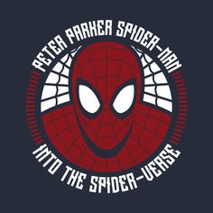 the logo for peter parker spider - man into the spiderverse