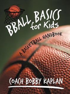 a basketball ball sitting on top of a book cover with the title'baal basics for