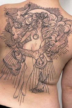 "Check out these tattoo ideas with Back Tattoos For Men, featuring bold and eye-catching designs that elevate your back ink game." Edgy Back Tattoos, Back Tattoos For Men, Love Being Single, Understanding Women, Red Spider Lily, Intricate Tattoo, Back Tattoos For Guys, Indigenous Culture, Taurus And Gemini