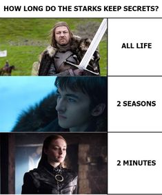 the four main roles in game of thrones