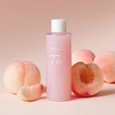 A hydrating essence toner formulated with 77% Peach Fruit Extract to rejuvenate and brighten the skin for a smooth and glowy complexion. Peach Extract, Hydrating Essence, Flaking Skin, Peach Fruit, Moisturizing Toner, Hydrating Toner, Vegetable Protein, The Face Shop