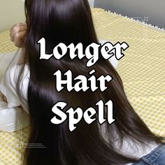 Unlock the secret to luxuriously long hair with our "Longer Hair Spell"! Crafted to energize and stimulate your hair follicles, this magical formula is perfect for anyone wishing to accelerate hair growth and achieve flowing, beautiful locks. Whether you're recovering from a haircut regret or simply aiming for a dramatic change, this spell provides the mystical boost you need. The package comes with easy-to-follow instructions, making it simple to use and suitable for all hair types. Get ready t Spell For Thicker Hair, Hair Growing Spell, Spells Using Hair, Hair Growth Spells That Work, Hair Growth Spell, Manifest Spell, Hair Spell, Hair Growth Spell Chant, Growth Spell